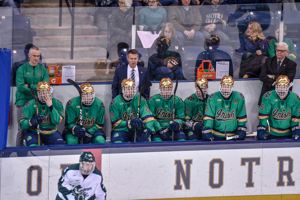 No. 3 Notre Dame Hockey vs. Michigan State, Game 2