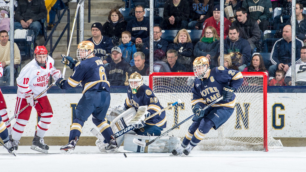 Notre Dame vs. Boston University Hockey 2/26