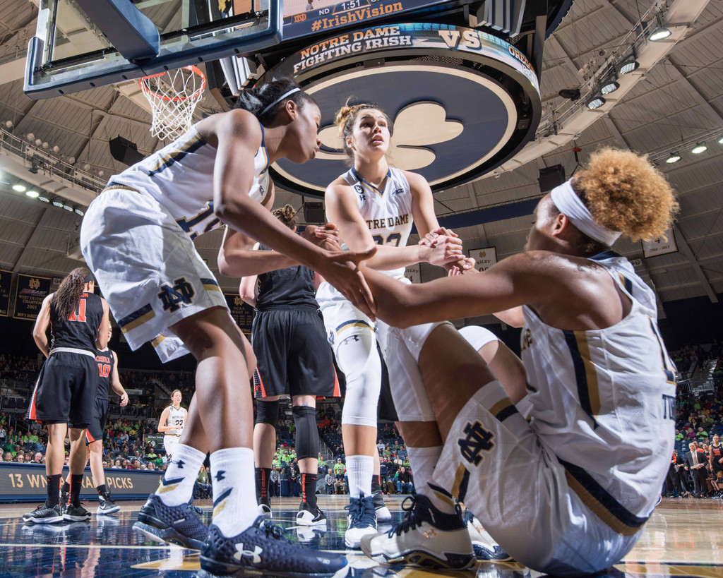 Notre Dame vs. Oregon State, 62-61