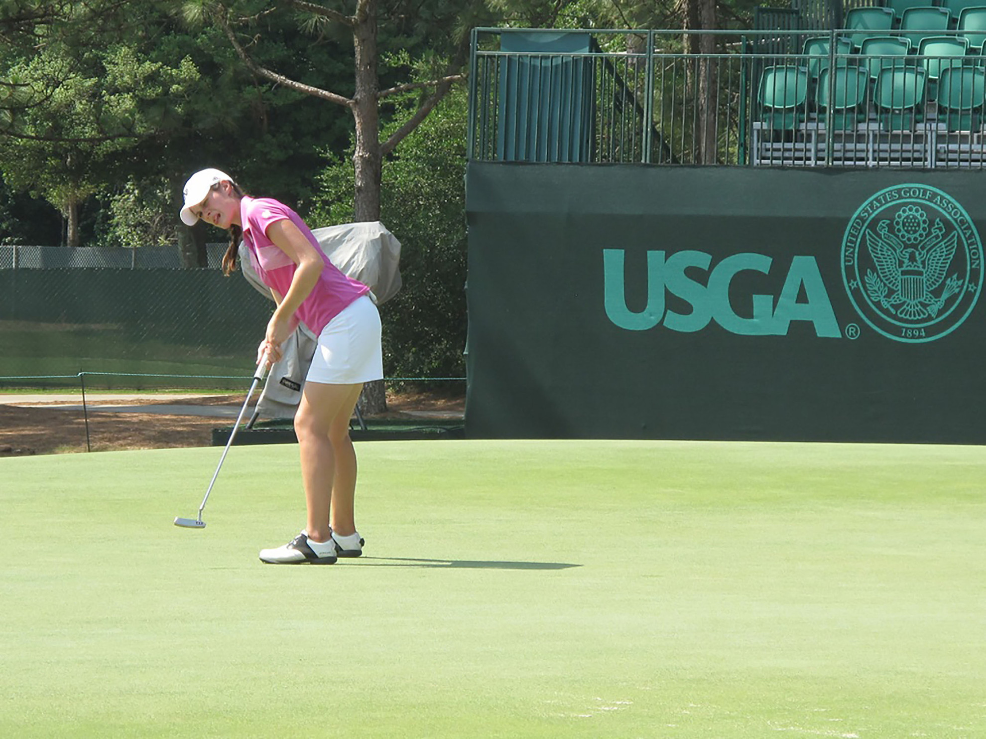Irish Women’s Golf Faces Strong Field At Landfall Tradition Sophomore Jordan Ferreira is coming off a team-best tie for 26th place at last weekend's Mercedes-Benz Championship.