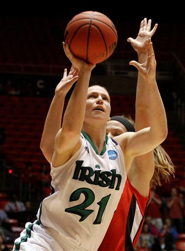 Senior guard Natalie Novosel scored a game-high 21 points in Notre Dame's exhibition win over Michigan Tech last year.