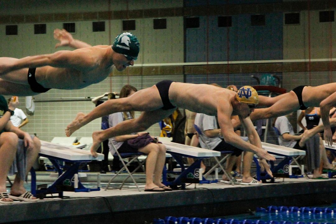 1/21 Men's & Women's Swimming & Diving vs. Michigan State