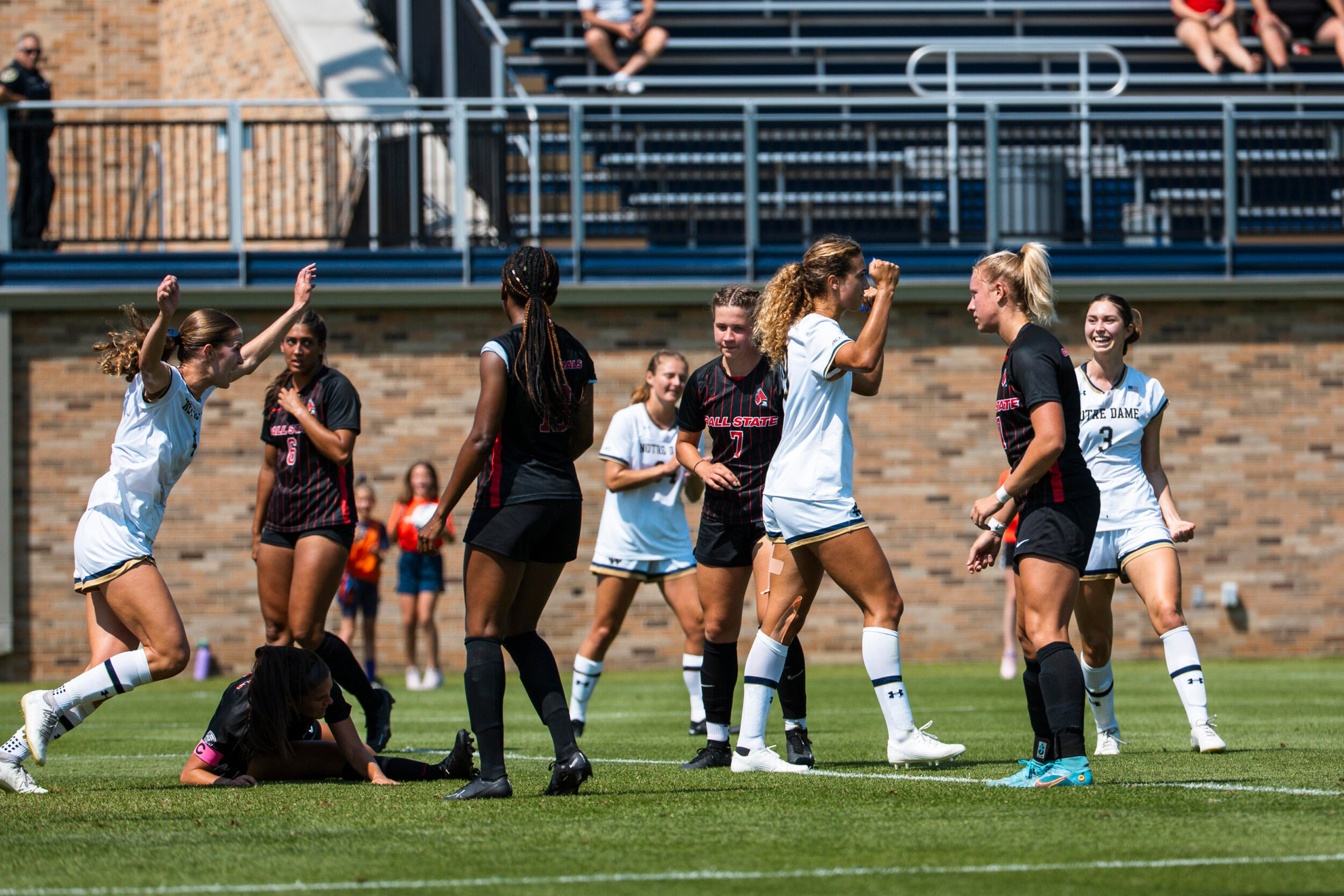 Irish Leave No Doubt in 3-0 Win over Ball State Irish Leave No Doubt in 3-0 Win over Ball State