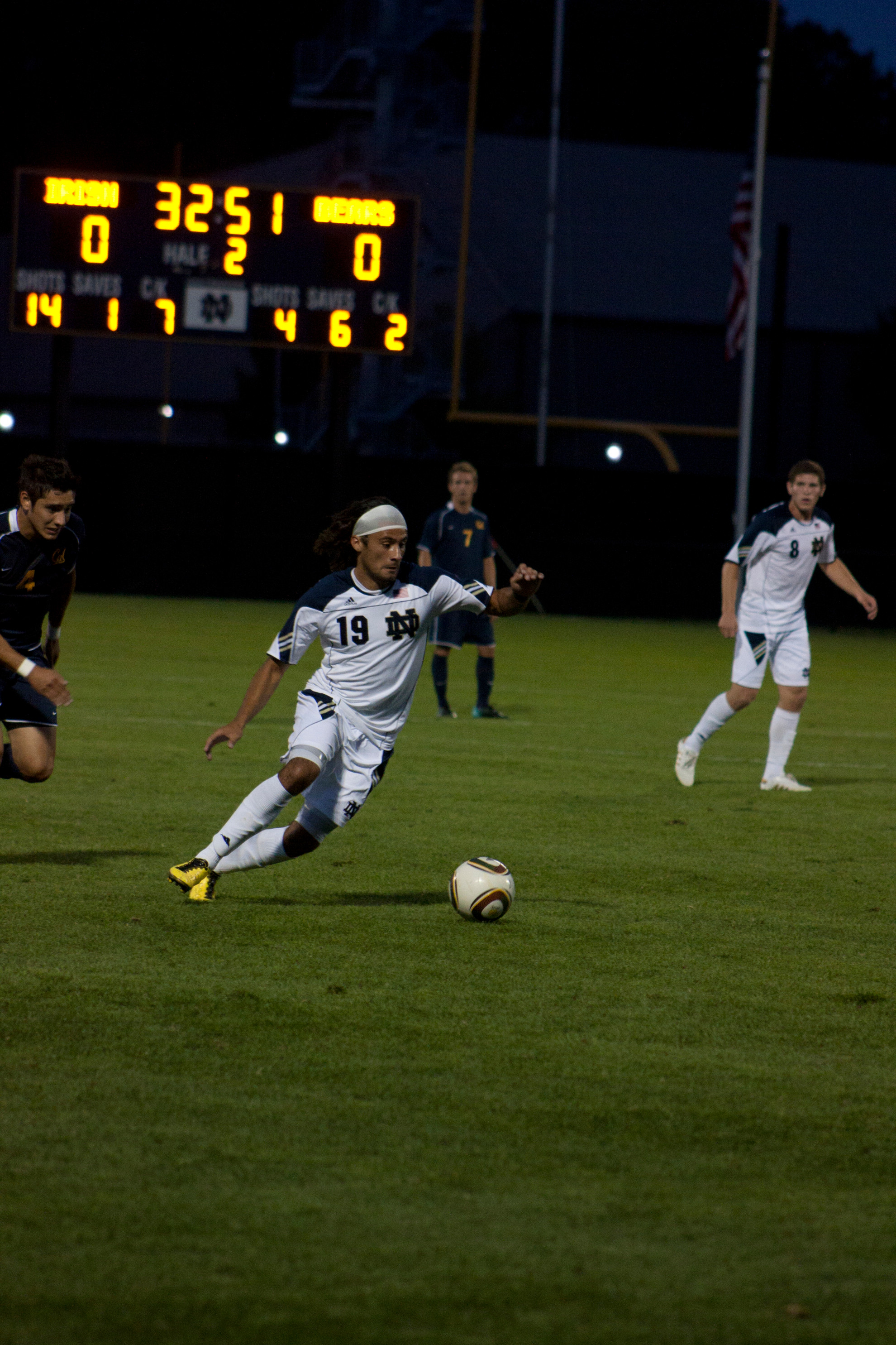 #9 Irish Open Season On Saturday Against #15 Indiana Adam Mena scored the game winner in last season's 2-1 victory at Indiana.