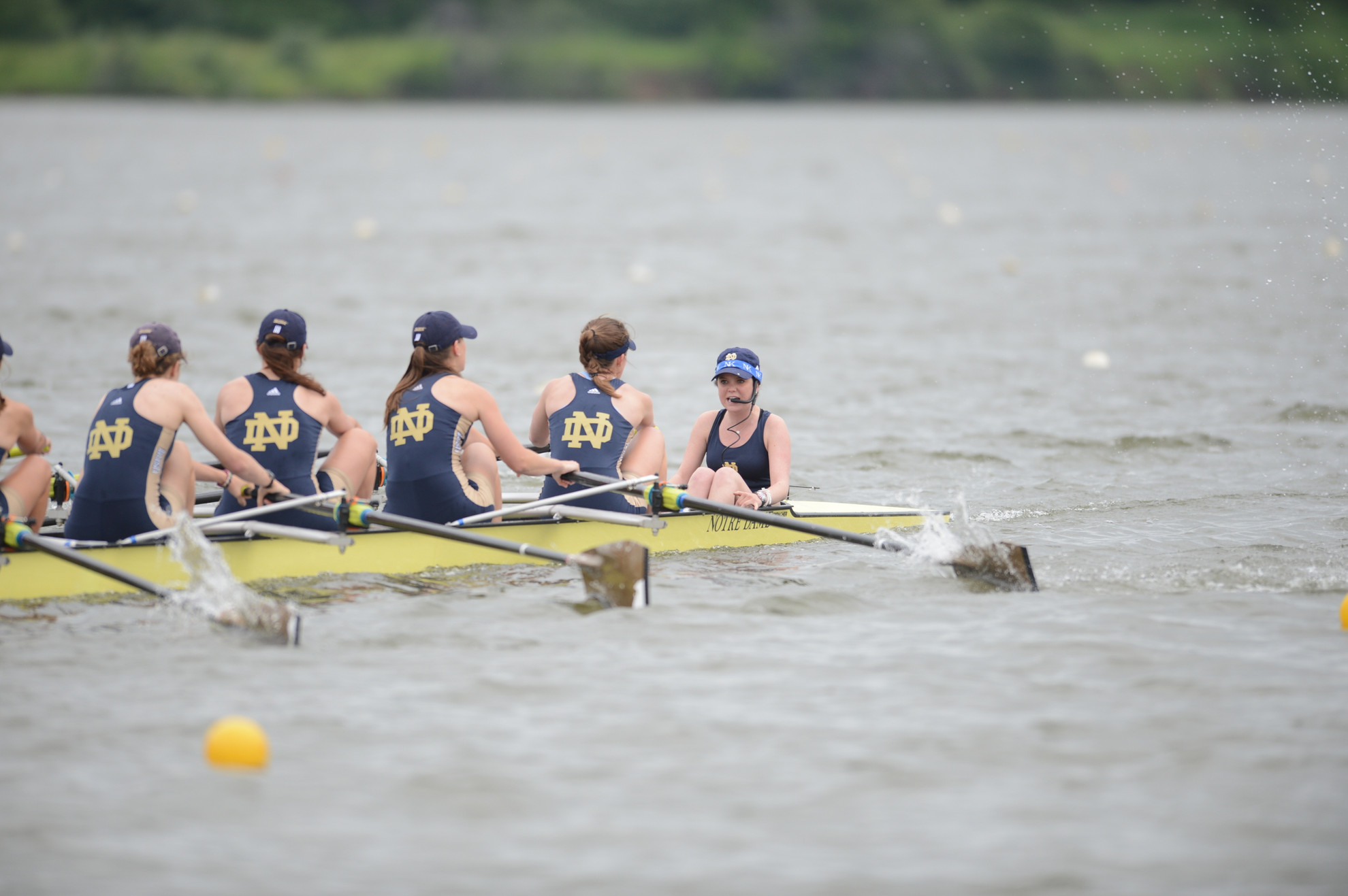 Irish Return To The Water At The Oak Ridge Cardinal Invitational NCAA_ROWING_NOTRE DAME