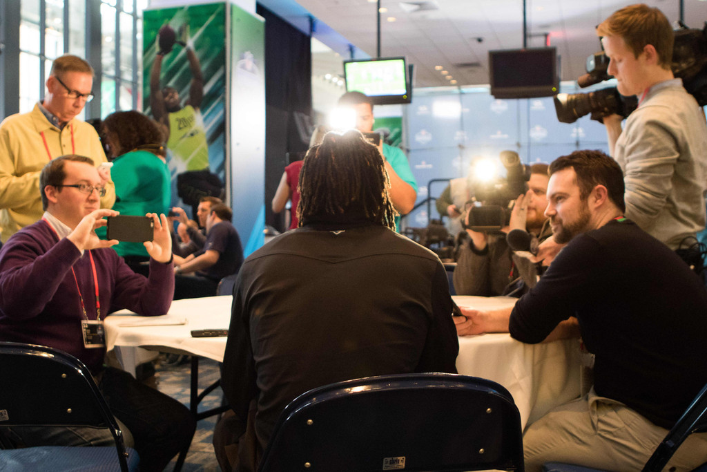 Notre Dame at NFL Combine