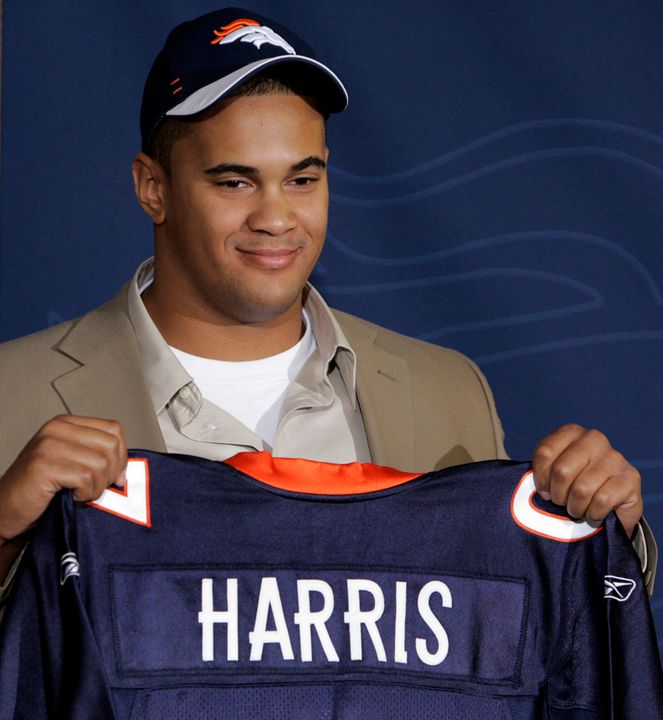 Ryan Harris was taken by the Denver Broncos with the 70th overall pick, making him the highest-selected Irish offensive tackle since Mike Gandy went to Chicago with the 68th pick in 2001.