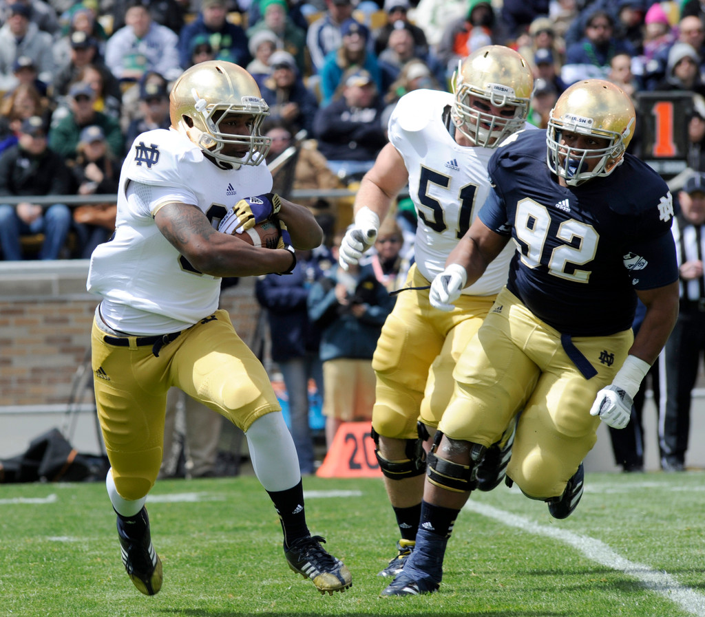 Notre Dame Football Blue-Gold Game