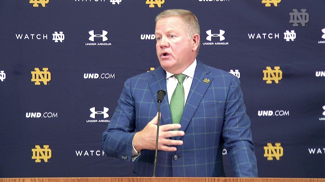 @ND Football Brian Kelly Press Conference (08.02.18)