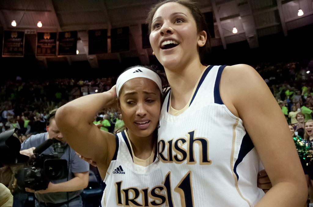 03-04-2013 Notre Dame Women's Basketball vs Connecticut