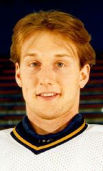 Forrest Karr ('99) was a four-year monogram winner as a goaltender with the Notre Dame hockey team from 1996-99, earning Monogram Club MVP honors as a senior, before beginning his athletic administration career (he's now in his sixth season at the helm of the University of Alaska-Fairbanks).