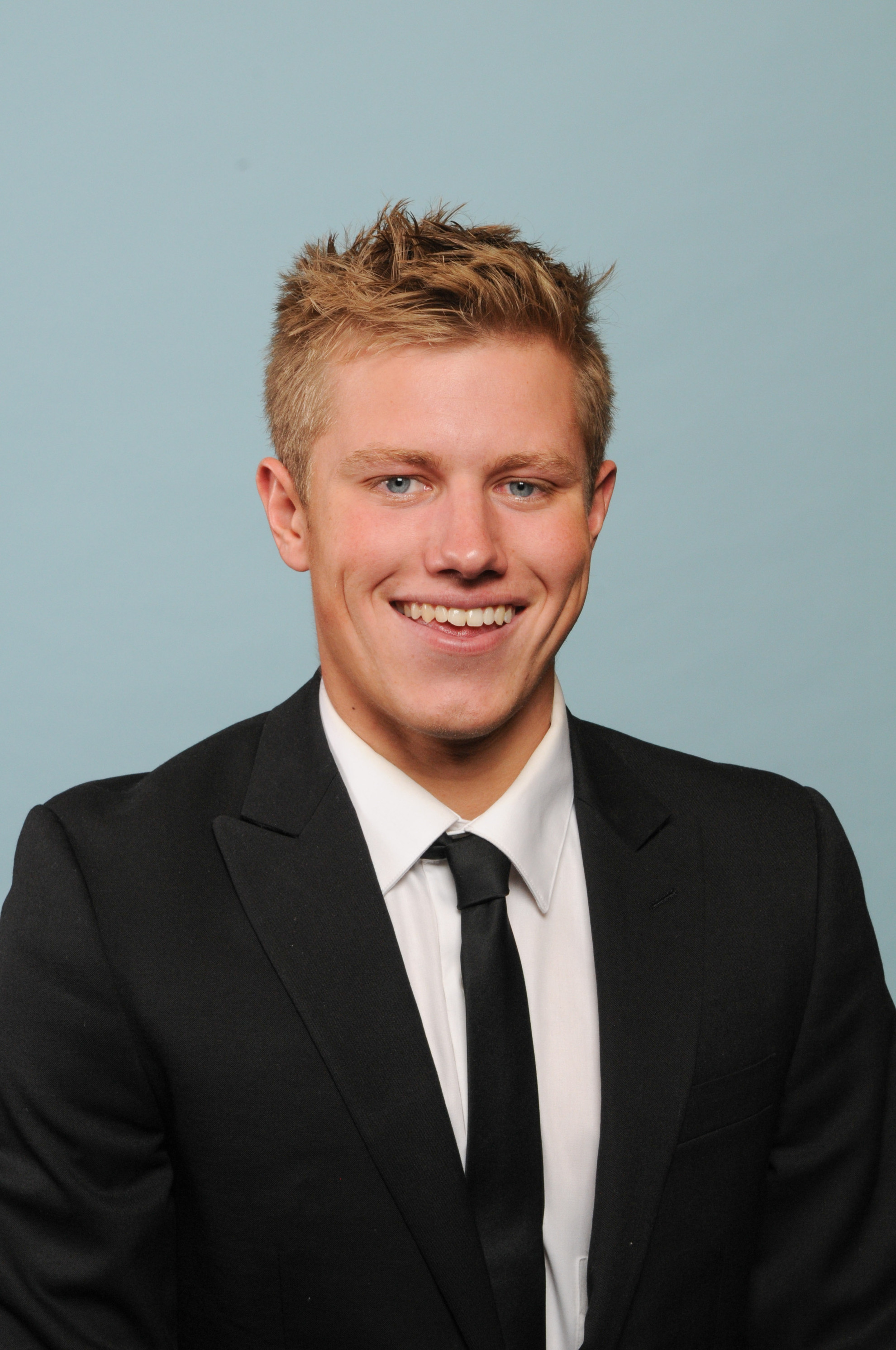 Notre Dame Heads to East Lansing For Big Ten Battle Sophomore Tom Anderson is one of many swimmers making waves for the Irish in the backstroke and IM events.