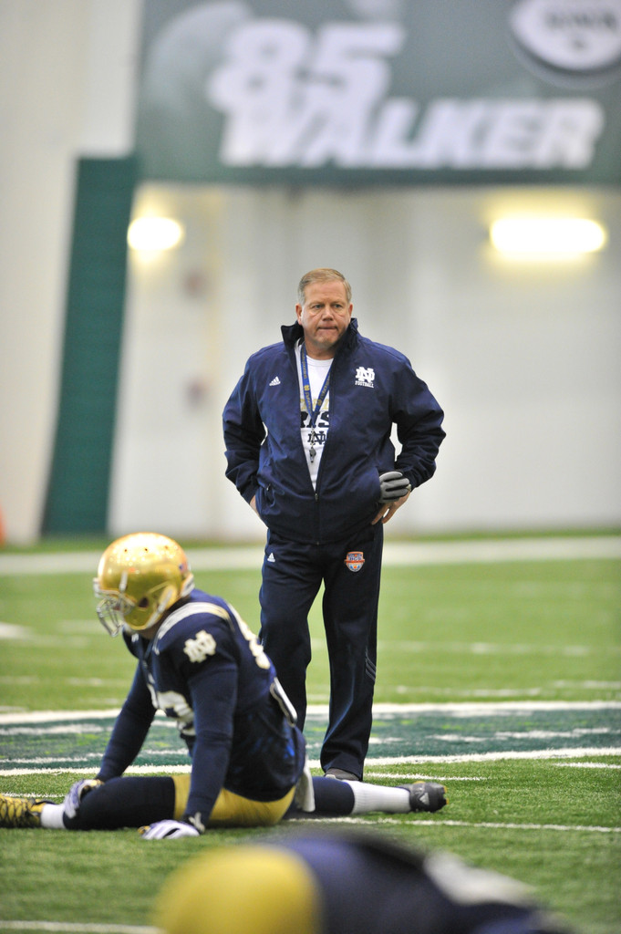ND at the Pinstripe Bowl - Wednesday