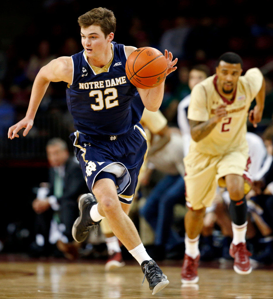 Notre Dame, 82 vs. Boston College, 54