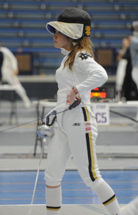Molly Hudson competed in several bouts for the Irish Sunday.