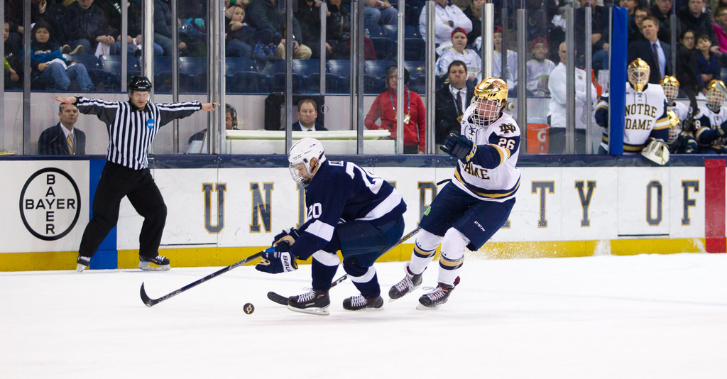 No. 1 Notre Dame Hockey vs. Penn State, Big Ten Tournament Semifinal