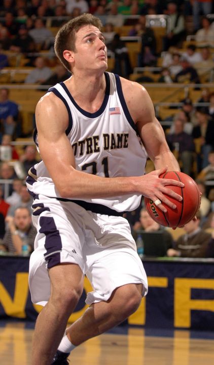Senior forward Rob Kurz is entering his third season as a starting member of the Notre Dame men's basketball team.
