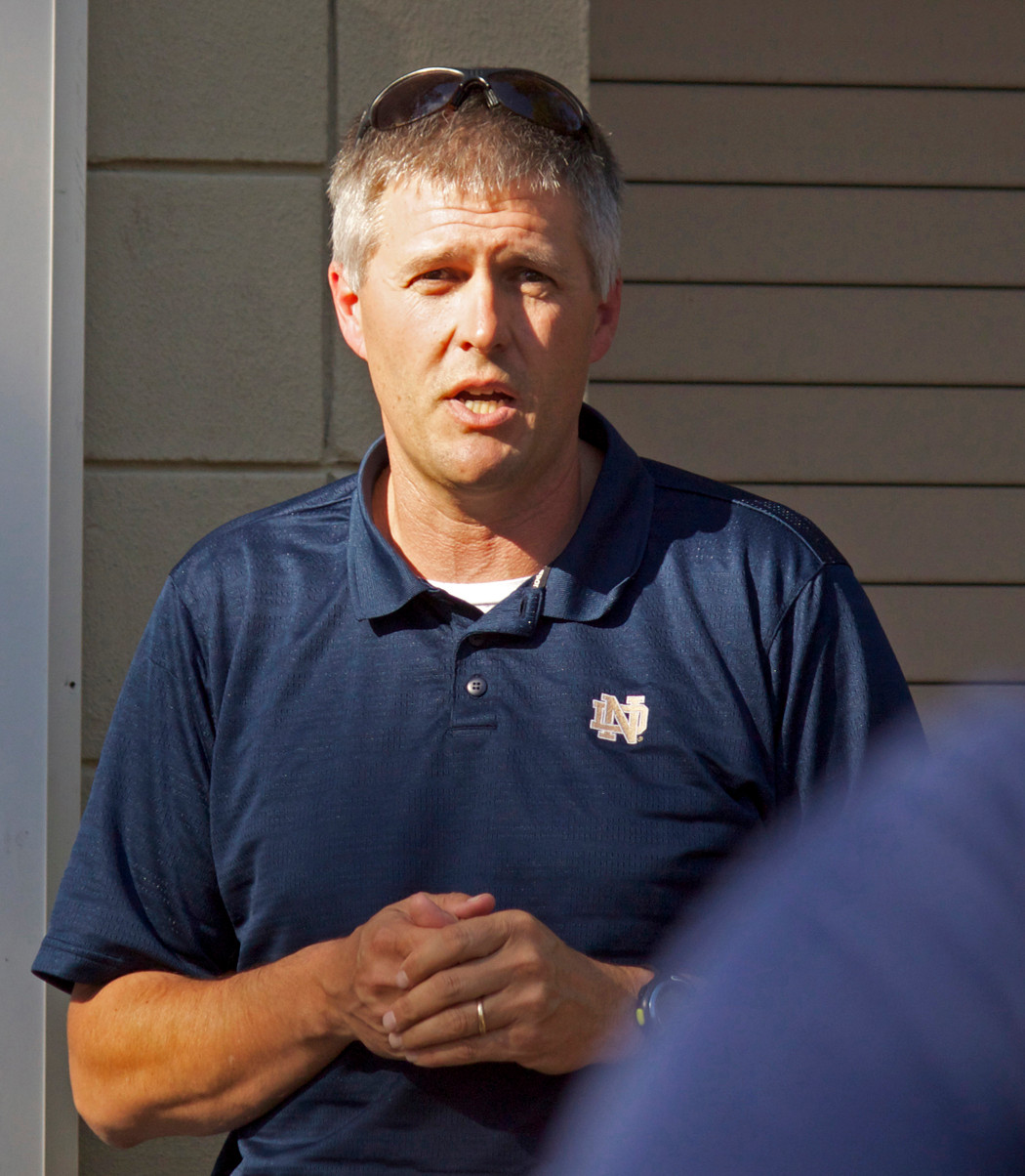 Irish Rowing Announces Six-Race Docket For 2012 Head coach Martin Stone has led Notre Dame to 10 consecutive BIG EAST Conference titles and six trips to the NCAA Championships since 2002, and will look to continue that success when the Fighting Irish move into the ACC in 2013-14.