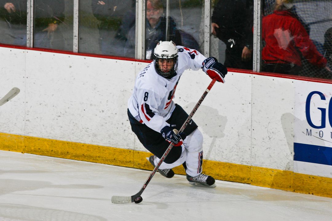 Defenseman Sam Calabrese will join the Irish in September of 2009 after playing the past two seasons with USA Hockey's National Team Development Program.