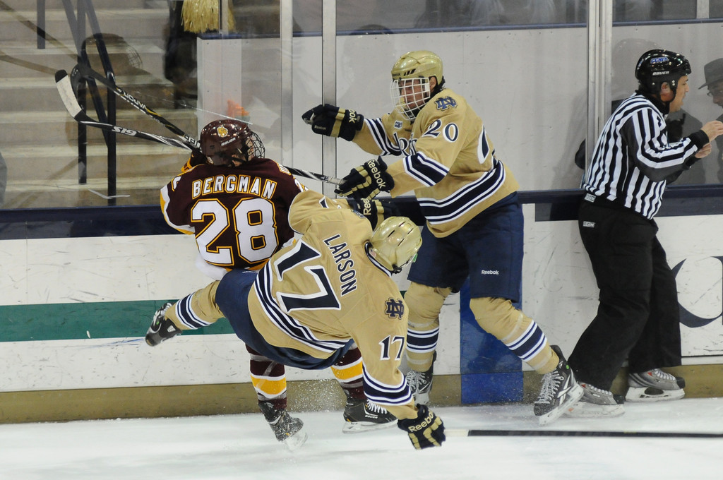 Notre Dame Men's Hockey vs Minnesota Duluth on 10-19-2012