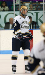 Irish Fall To Wisconsin, 4-1, In Opening Game Of Lefty McFadden Invitational Notre Dame team captain Mark Van Guilder was named CCHA offensive player of the week for scoring three goals in last week's games for the Irish.