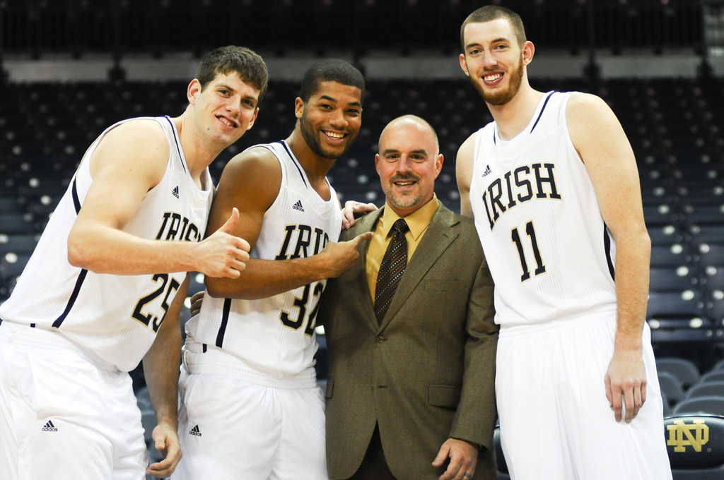 Notre Dame Media Day 10-11-2012 Men's Basketball