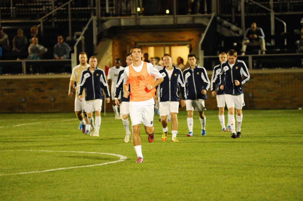 Notre Dame Men's Soccer vs Marquette on 10-24-2012