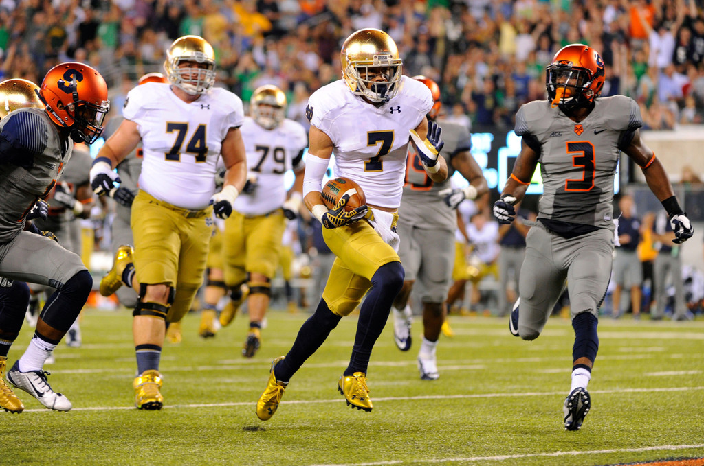 No. 8 Notre Dame vs. Syracuse (USA Today)