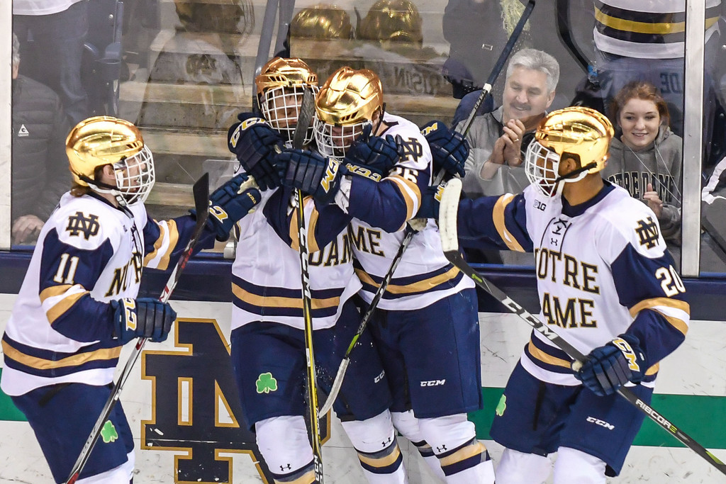 No. 1 Notre Dame Hockey vs. Wisconsin, Game 1