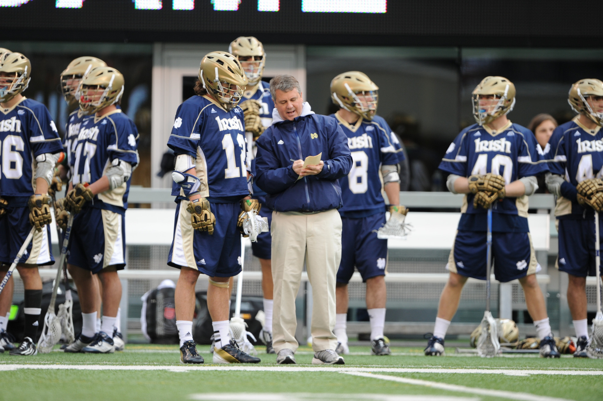 Irish Staff To Hold National Coaches Clinic Feb. 2-3 Head coach Kevin Corrigan makes it a priority to give the student-athletes on his team a unique all-around college experience.