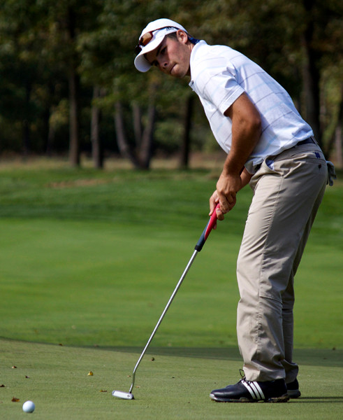Irish Tied For First After Opening Round Of BIG EAST Tournament Junior Max Scodro is tied for third after the first round of the BIG EAST Championship after carding a one under par, 70.