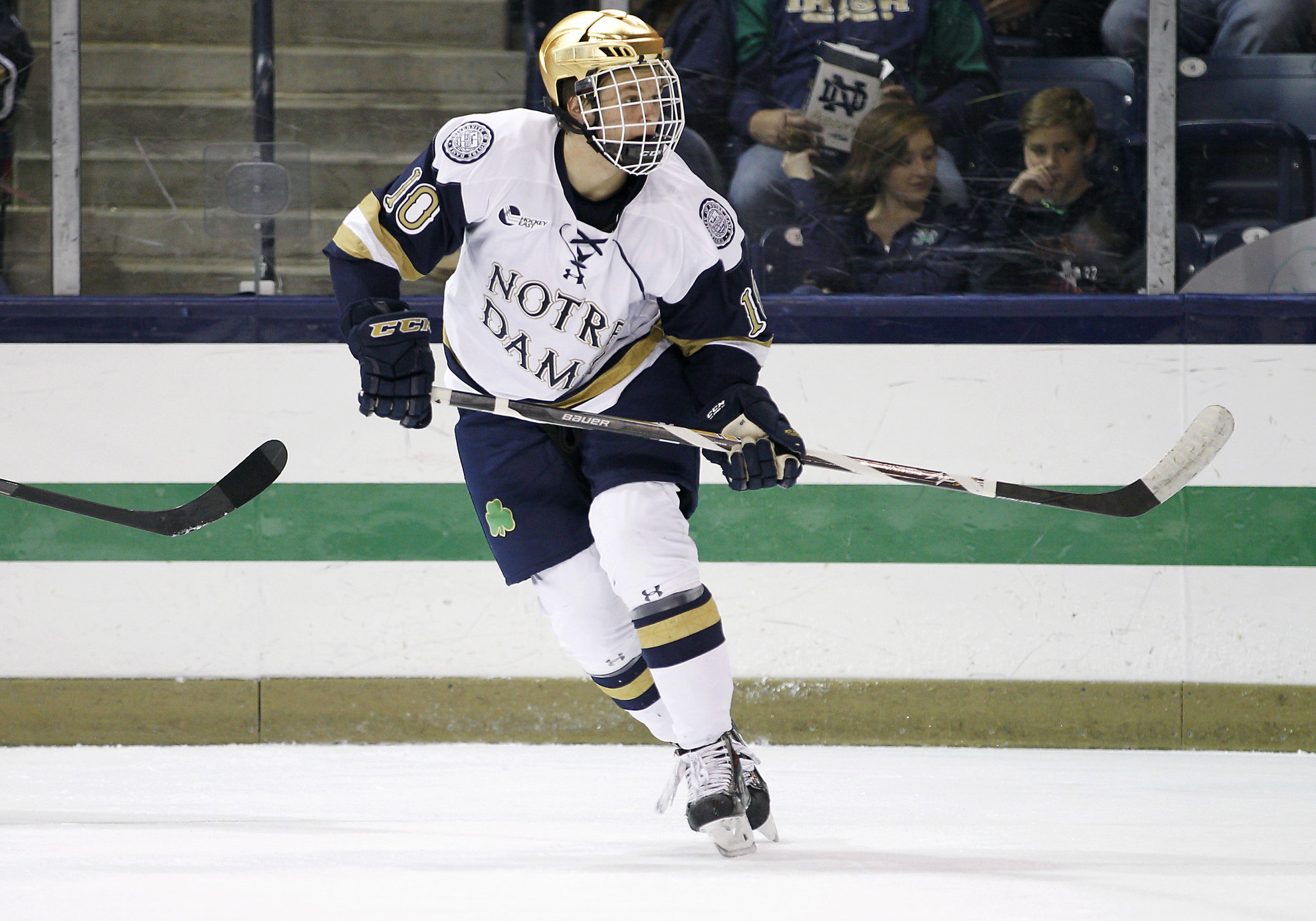 Freshmen Help Hockey Earn Tie at No. 2 Boston University Anders Bjork scored the game-tying goal with 3:43 left in regulation.