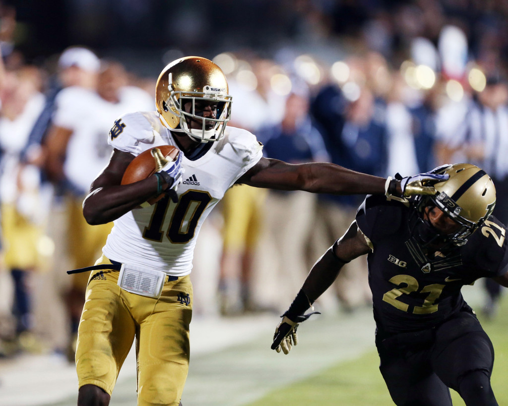 Notre Dame at Purdue (USATSI)