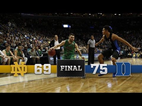 Top Moments - Notre Dame Men's Basketball vs. Duke - ACC Championship