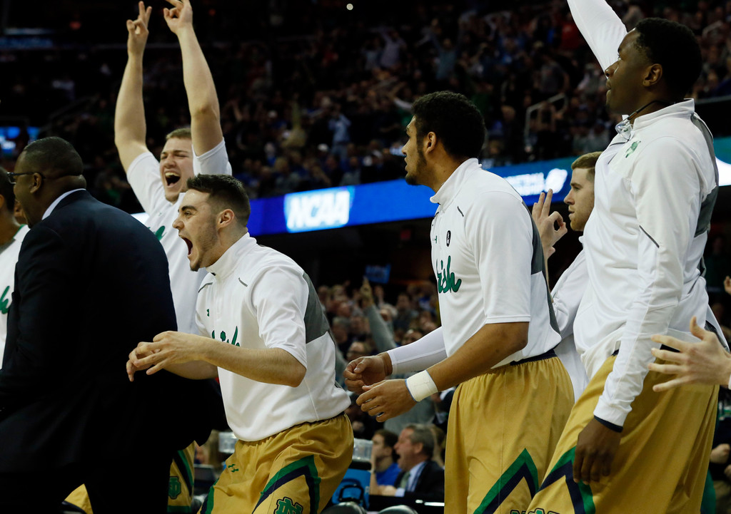 NCAA Men's Elite Eight: Notre Dame vs. Kentucky