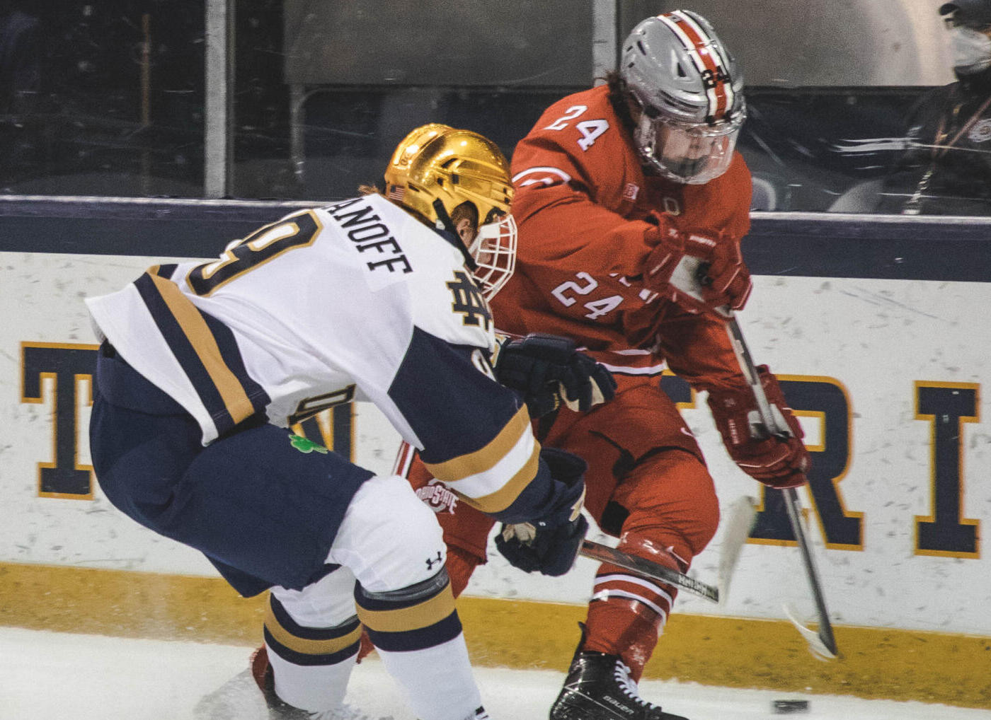 No. 8 Notre Dame Hockey Falls to No. 18 Ohio State No. 8 Notre Dame Hockey Falls to No. 18 Ohio State