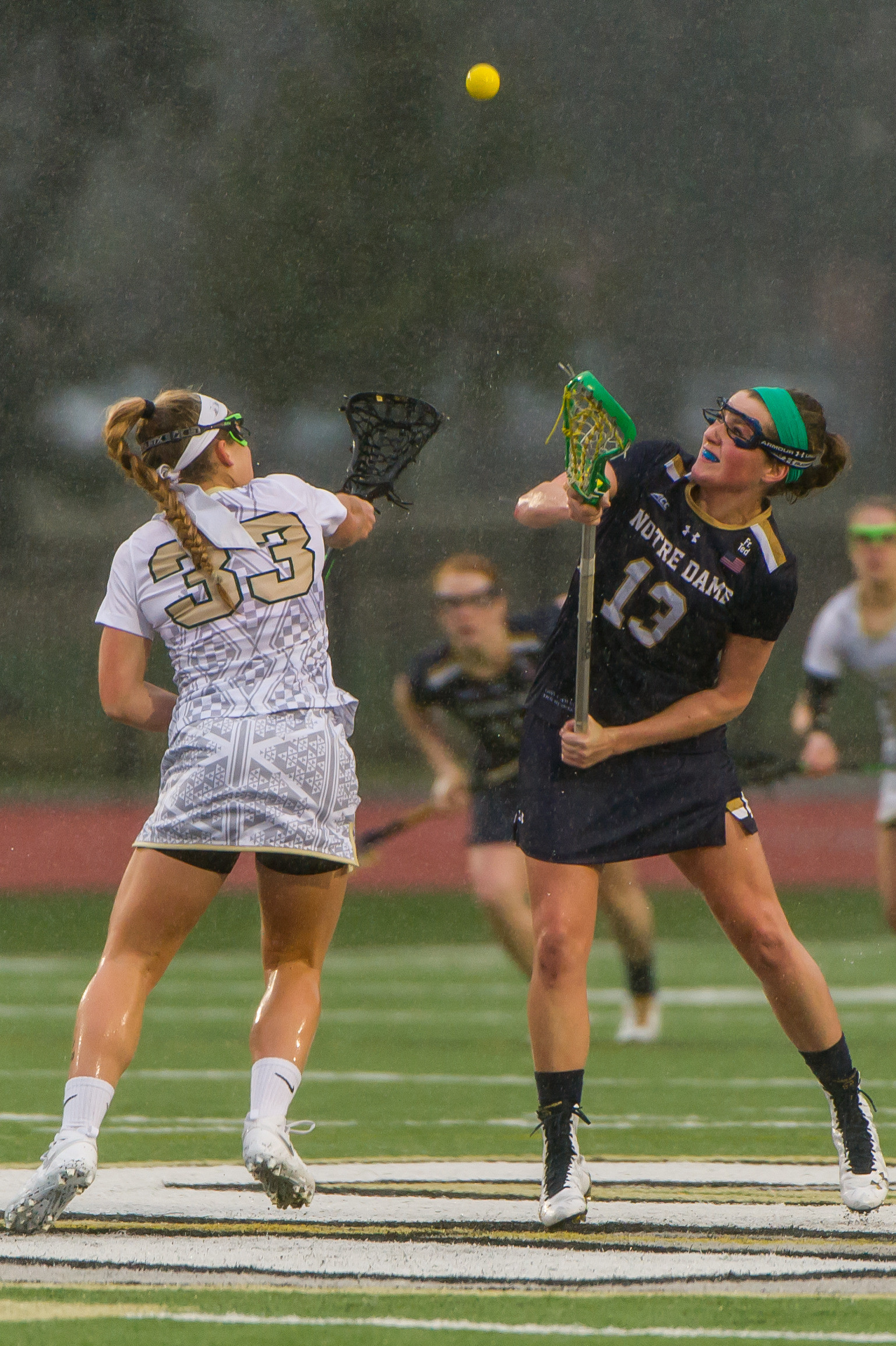 13: Bad Luck to Some, Honored Legacy To Eilers The number 13 on Katherine Eilers is new. The grit and determination, much like that number 13, has been exhibited at Notre Dame by the Eilers family for two generations now.