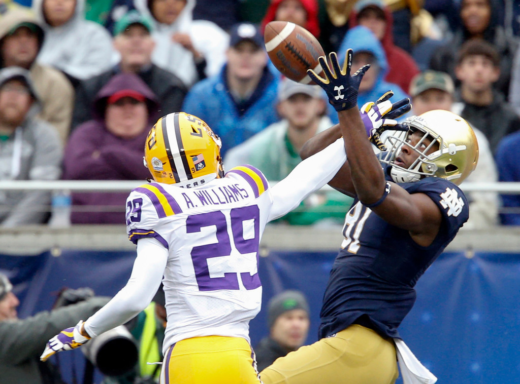 Notre Dame vs. LSU (USATSI)