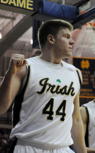 Notre Dame Routs St. John’s 74-55 Luke Harangody led Notre Dame with 31 points. (File Photo)