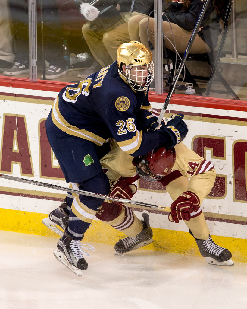 Notre Dame Defeats Boston College 4-3 (Dec. 10, 2015)