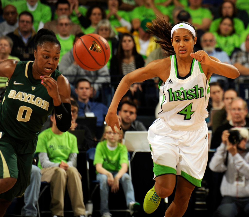 No. 5 Irish Fall To No. 3 Baylor, 73-61 (AP)