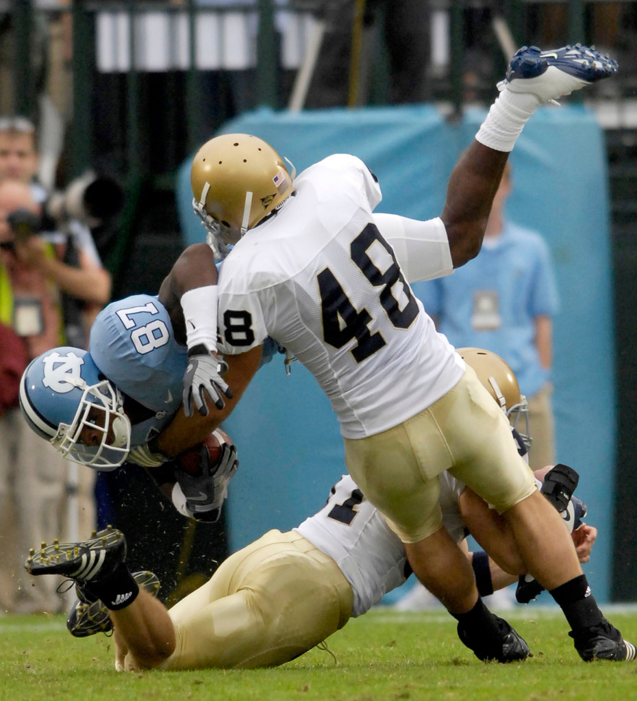 Notre Dame vs. North Carolina 2008 (AP)