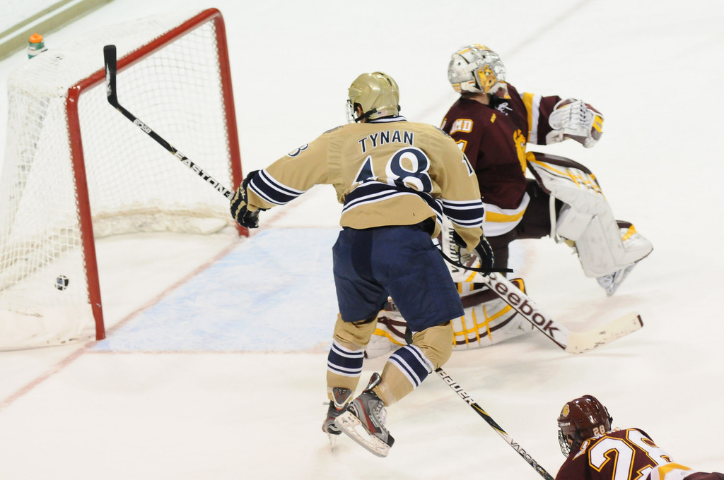 Notre Dame Men's Hockey vs Minnesota Duluth on 10-19-2012
