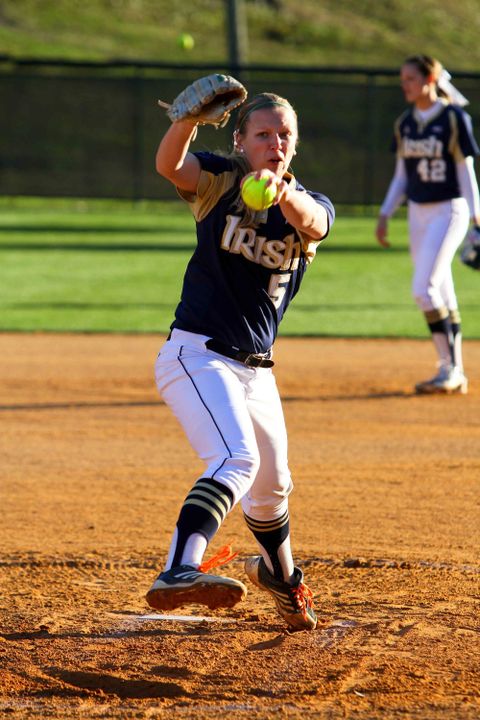 Sophomore pitcher Allie Rhodes