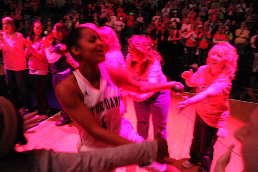 Notre Dame Pink Zone 2014