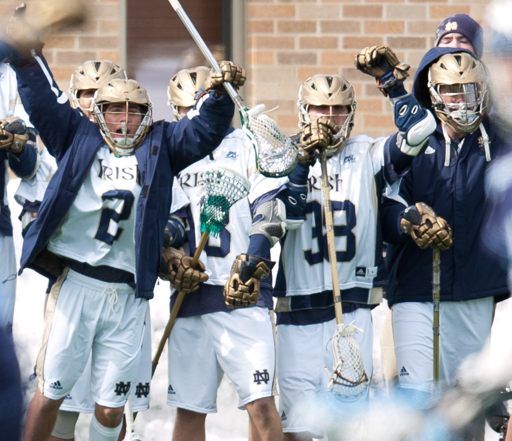 Notre Dame Men's Lacrosse vs North Carolina 03-02-2013