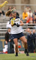 Alicia Billings And Jillian Byers Take BIG EAST Weekly Honors Sophomore Jillian Byers had three goals and one assist in the 13-9 loss at Vanderbilt. Her three goals give her 50 for the season and make her the first player in Irish history to get 50 goals in a season twice in her career.