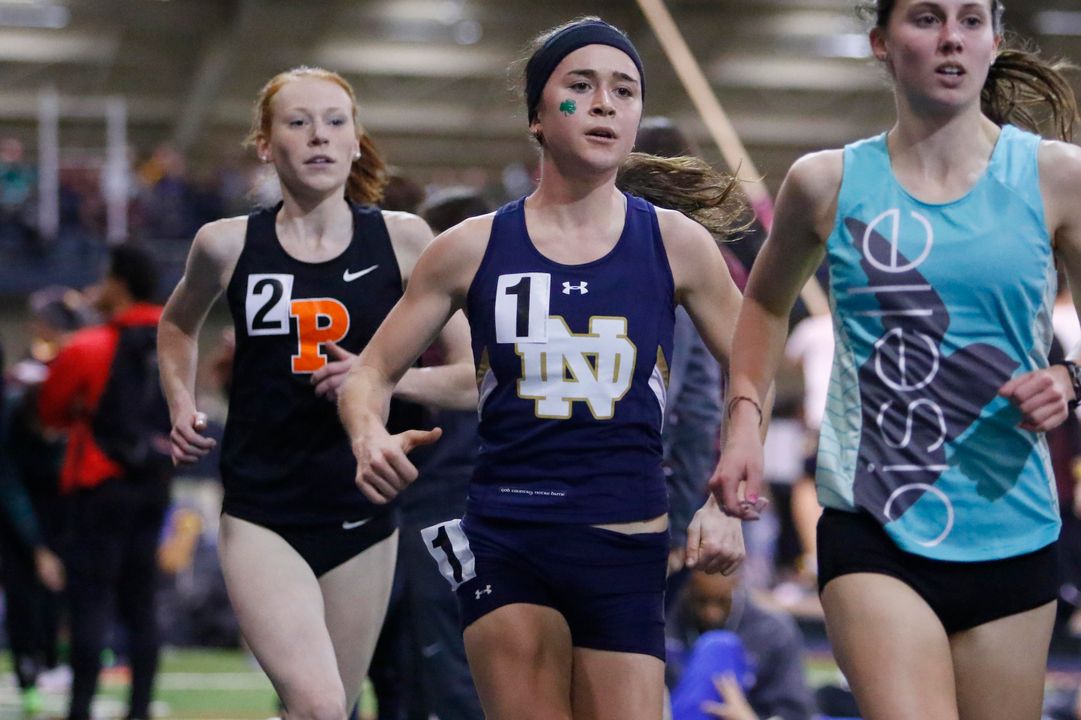 Junior Molly Seidel won the women's 5,000 meters on Friday, posting the nation's 11th-best time in 16:10.95.