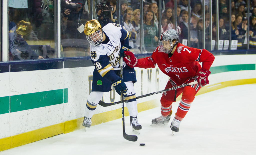 No. 1 Notre Dame Hockey vs. No. 6 Ohio State (Feb. 9, 2018)