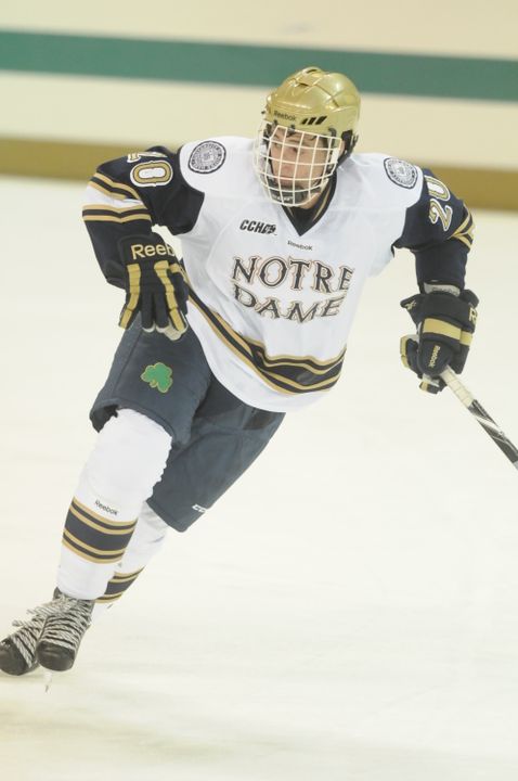 Kevin Nugent and his 2012-13 Notre Dame hockey team will appear on television 16 times this season.